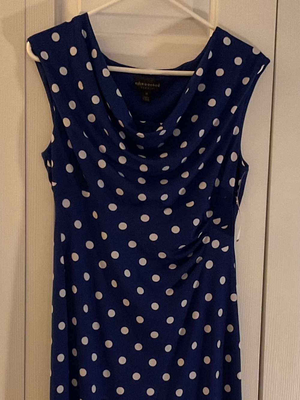 Connected Apparel Dress NWT Size 10 Blue